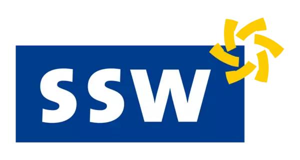 Logo des SSW. Quelle: Wikimedia (gemeinfrei)