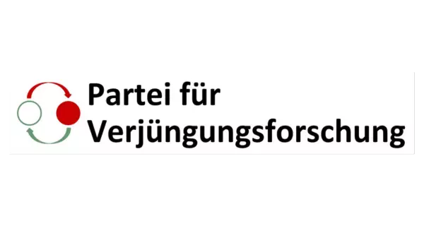 Logo der Partei für Verjüngungsforschung. Quelle: Wikimedia (CC0)